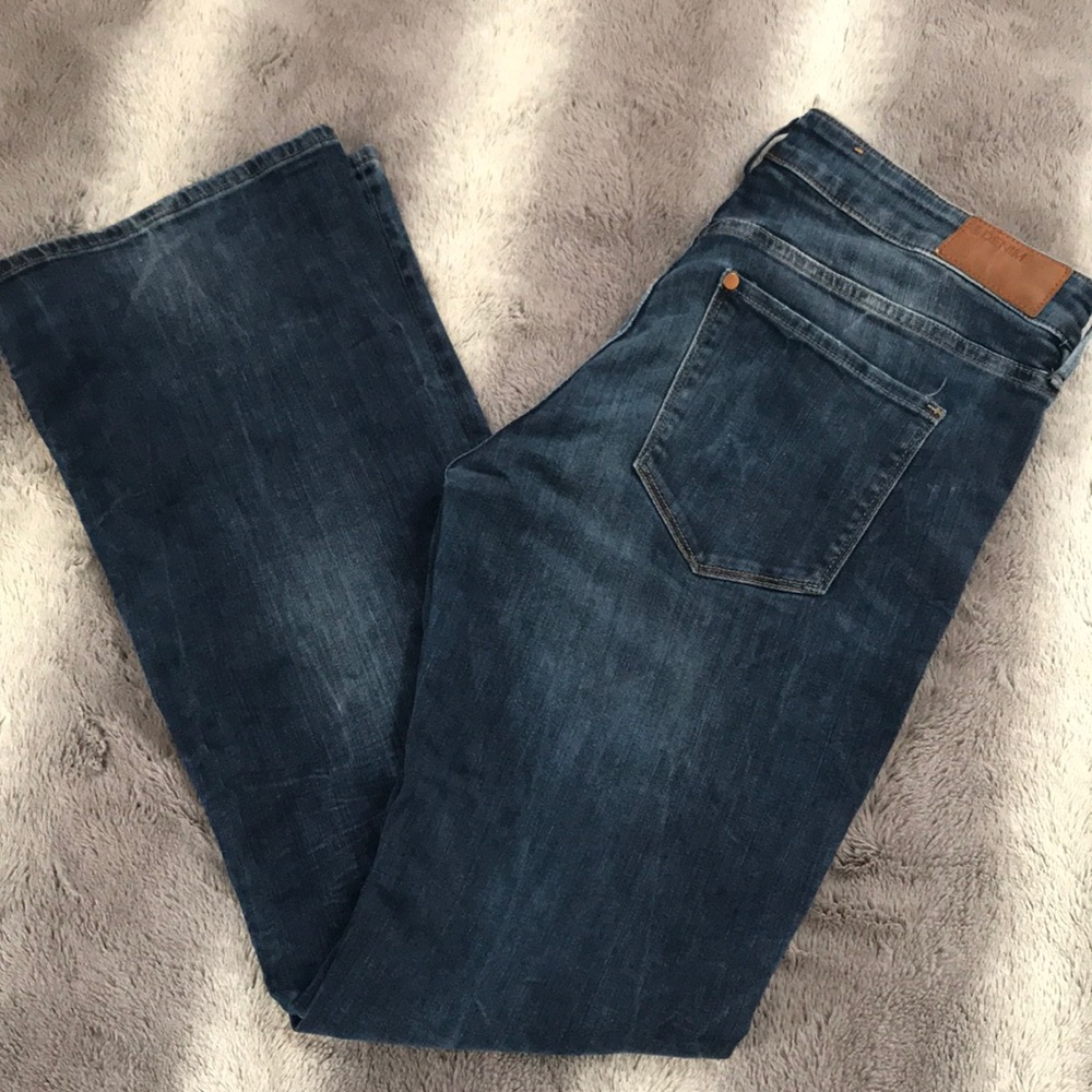 H&M faded blue jeans